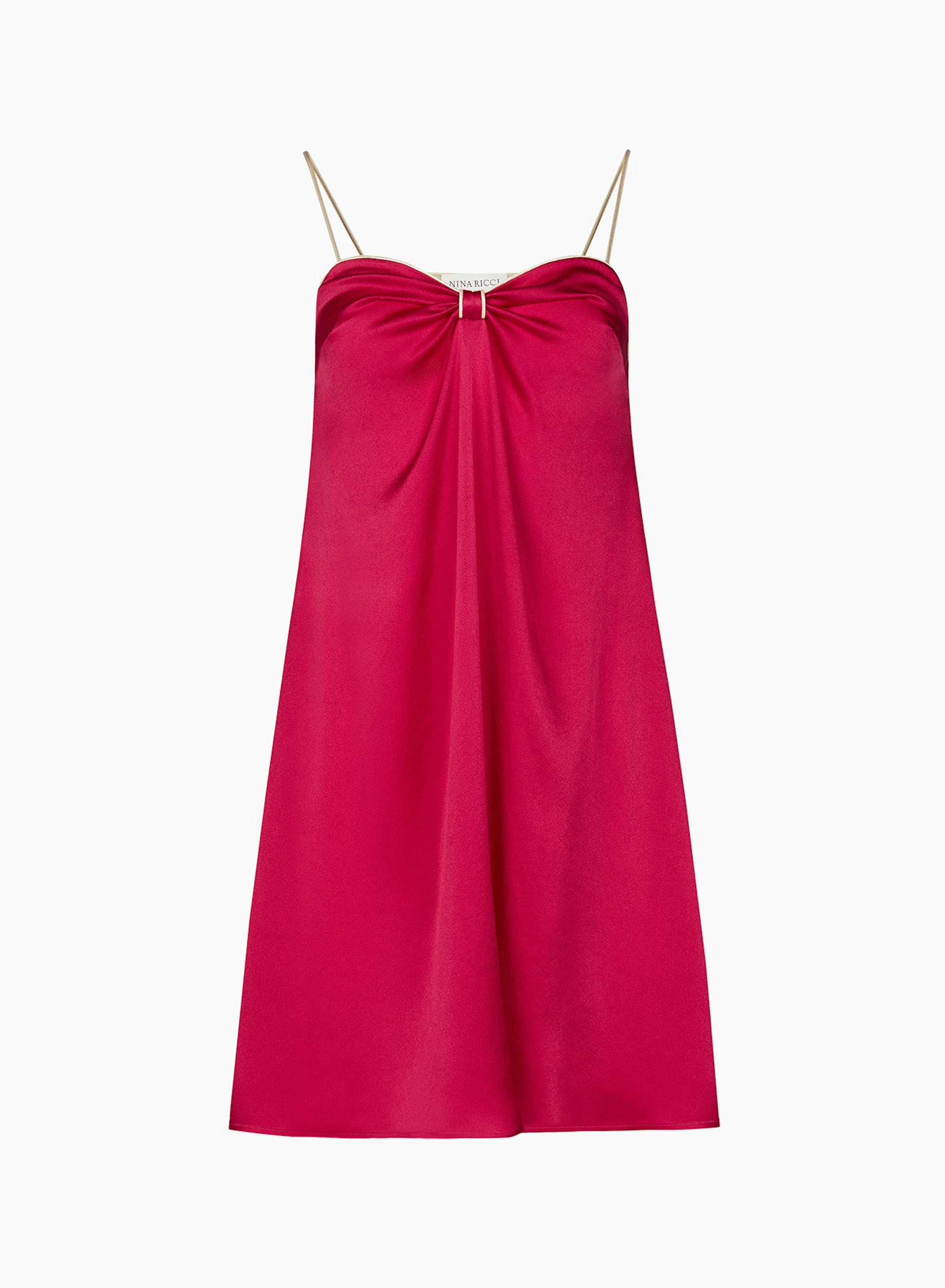 Satin Nightgown Fuchsia - Nina Ricci