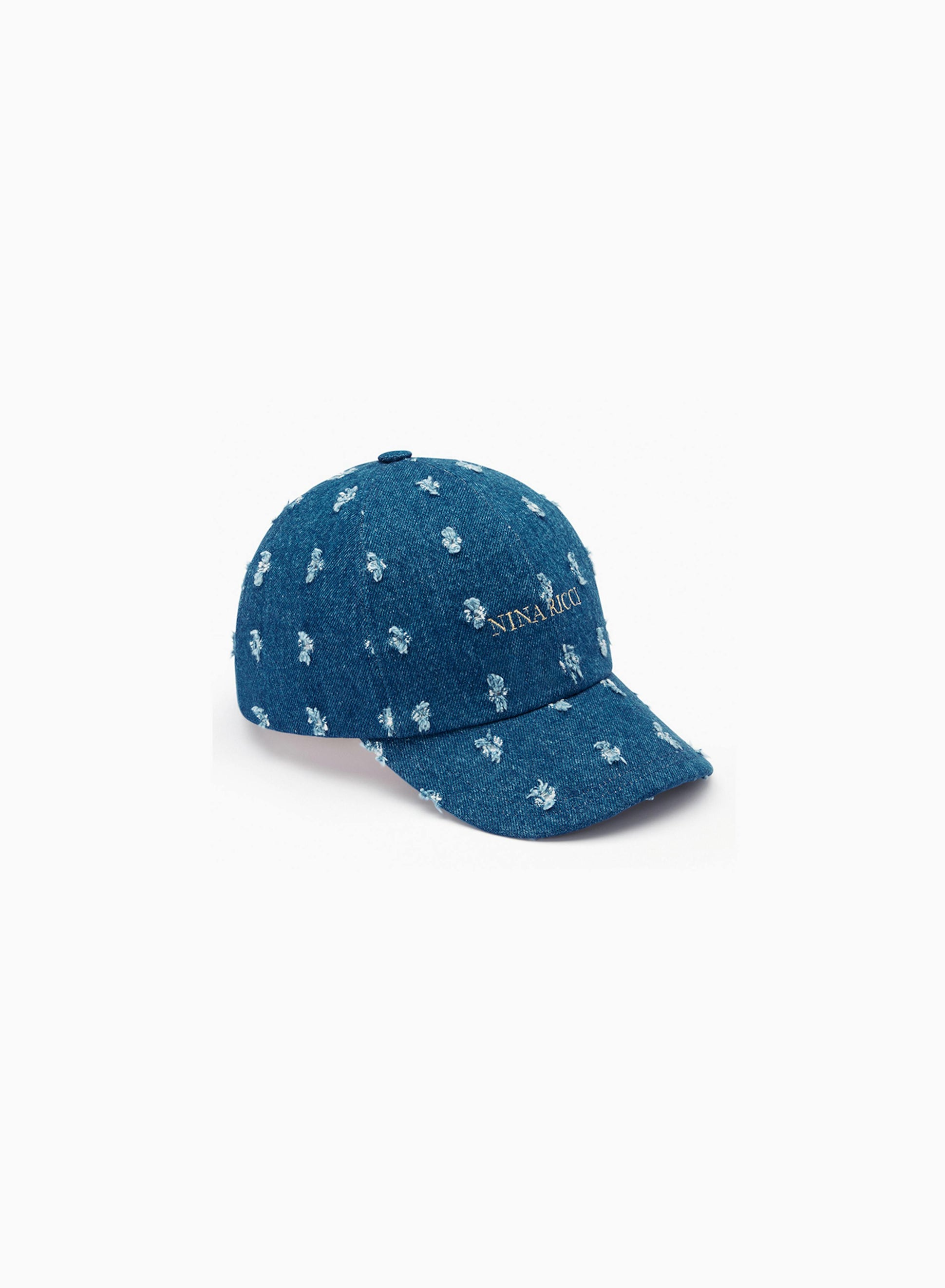 Distressed denim baseball cap - Nina Ricci