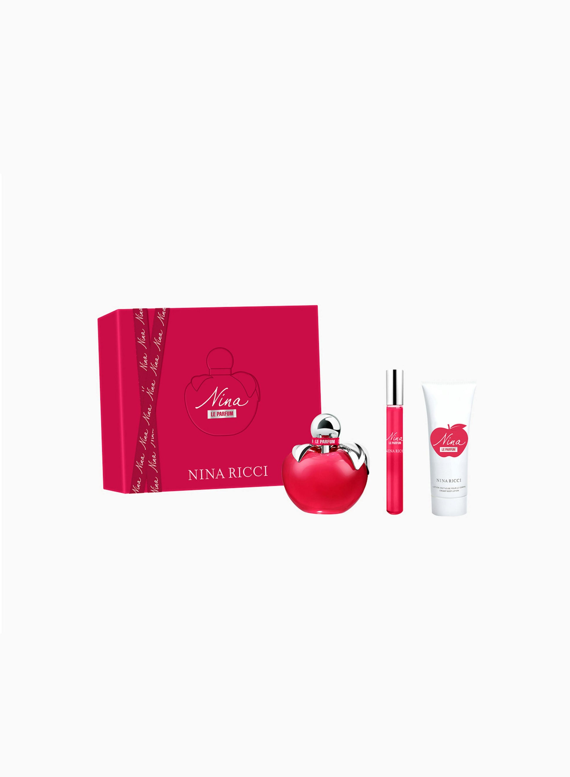 Nina Le Parfum Set 80ml, Body Lotion & Roll-on - Nina Ricci