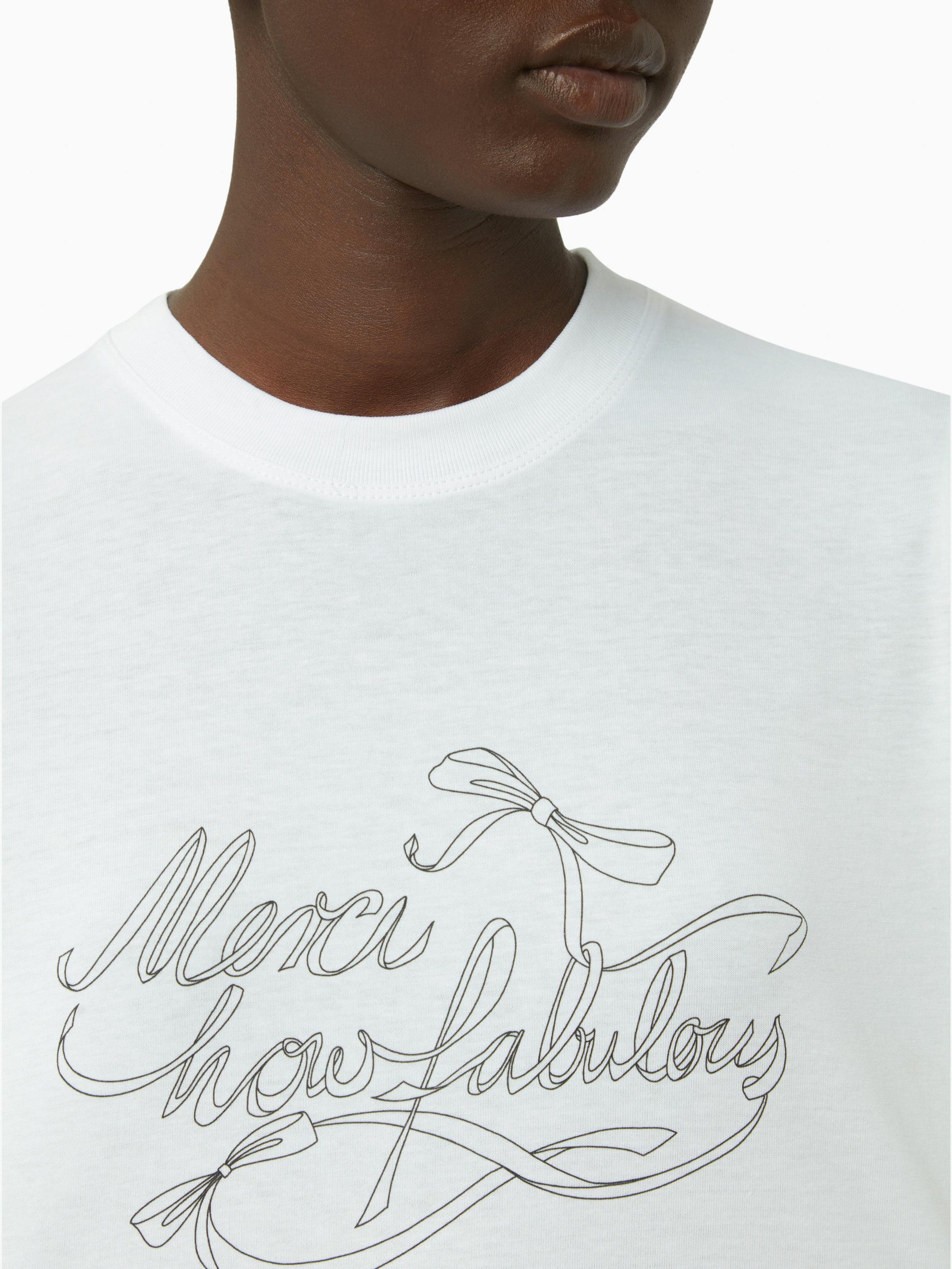 How fabulous t-shirt in white - Nina Ricci