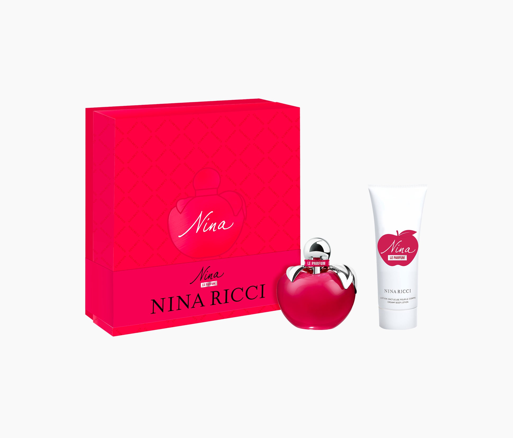 Coffret Nina Le Parfum 80ml & Lait Douceur pour le Corps 80 ml