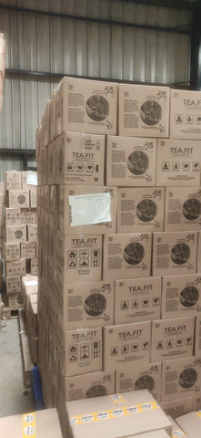 New batch of zero sugar healthy tea brewed at our plant and ready to hit shelves