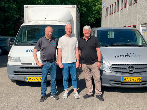Kristian Kjær og Ole Haupt er kørt i stilling til endnu bedre rullende kundeservice.