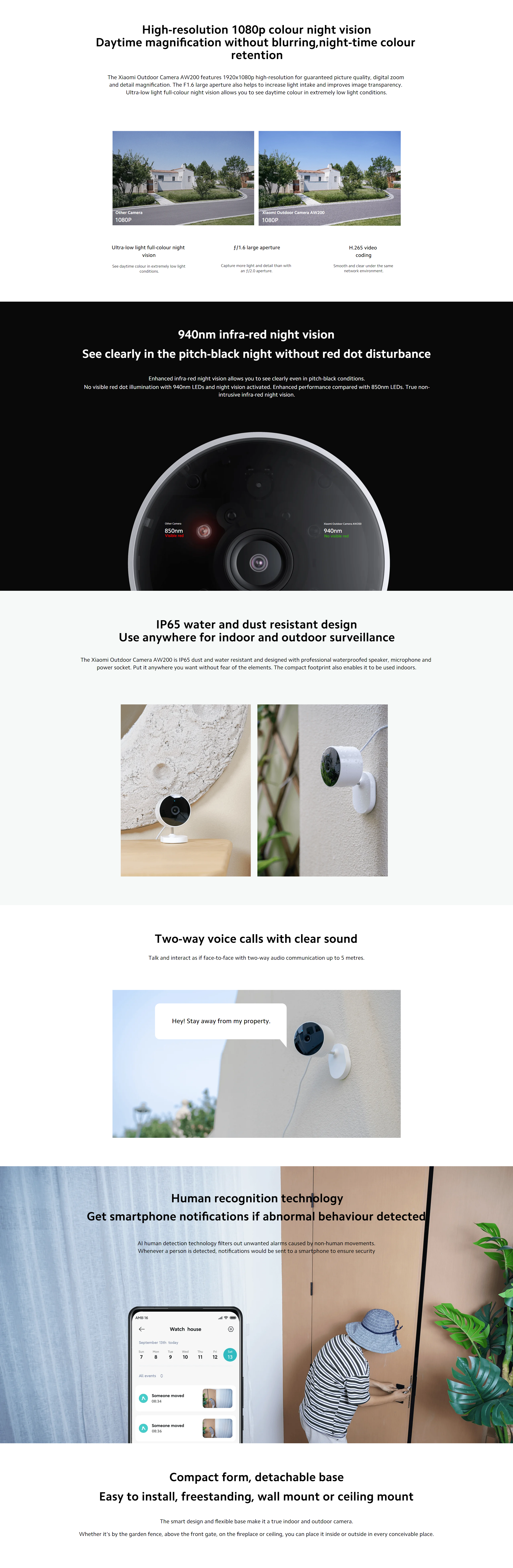 Xiaomi Outdoor Camera AW200