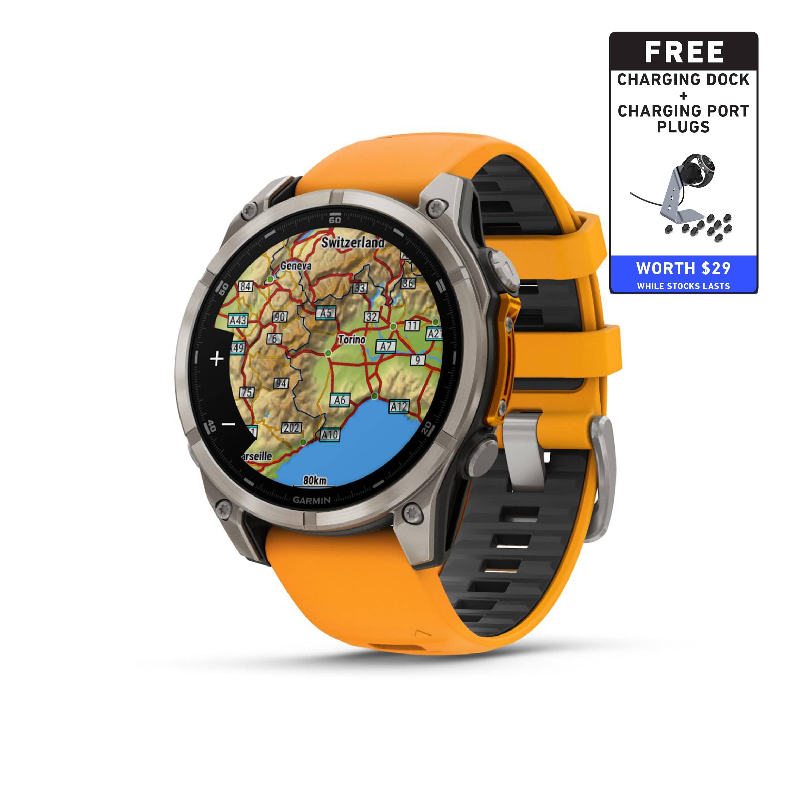 Garmin Fenix 8 Series Smartwatch - METAPOD SG product image