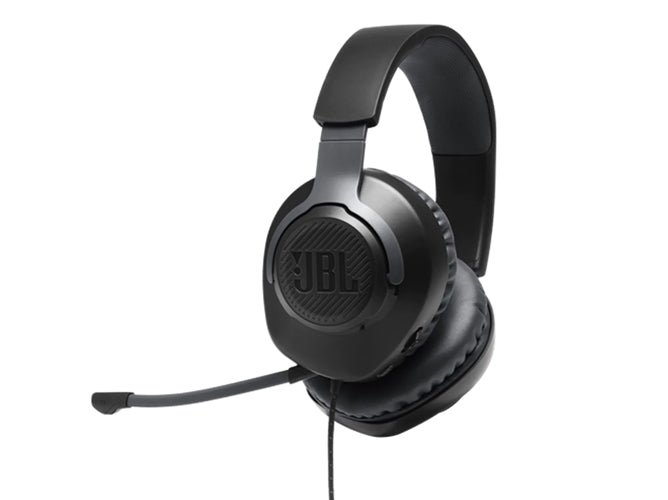 JBL Quantum 100 Wired Over-Ear Gaming Headset with the Flip-Up Mic