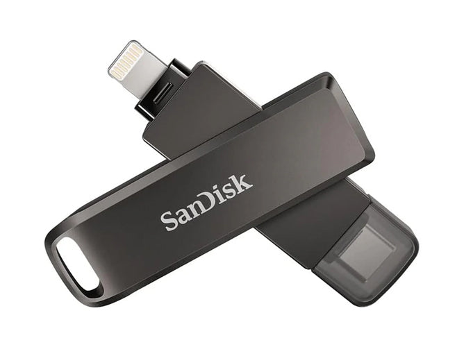 SanDisk iXpand Luxe 2-in-1 Flash Drive for Iphone & USB Type-C Devices