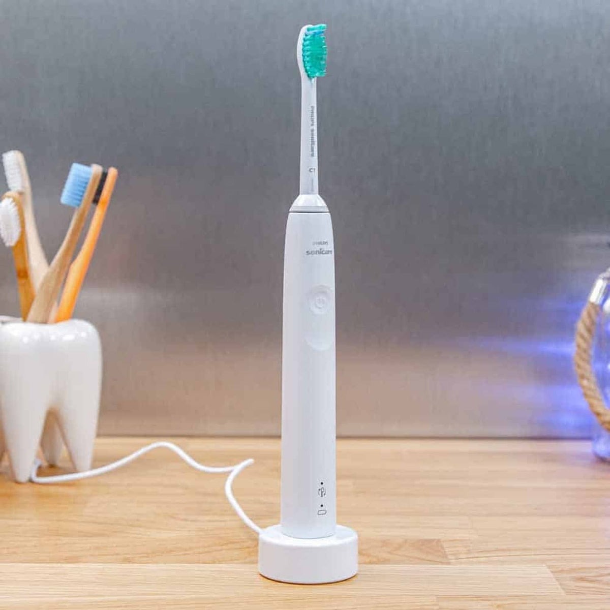 Philips HX3641/41 Series 1100 Sonic Electric Toothbrush | Zahnreinigung & Zahnpflege