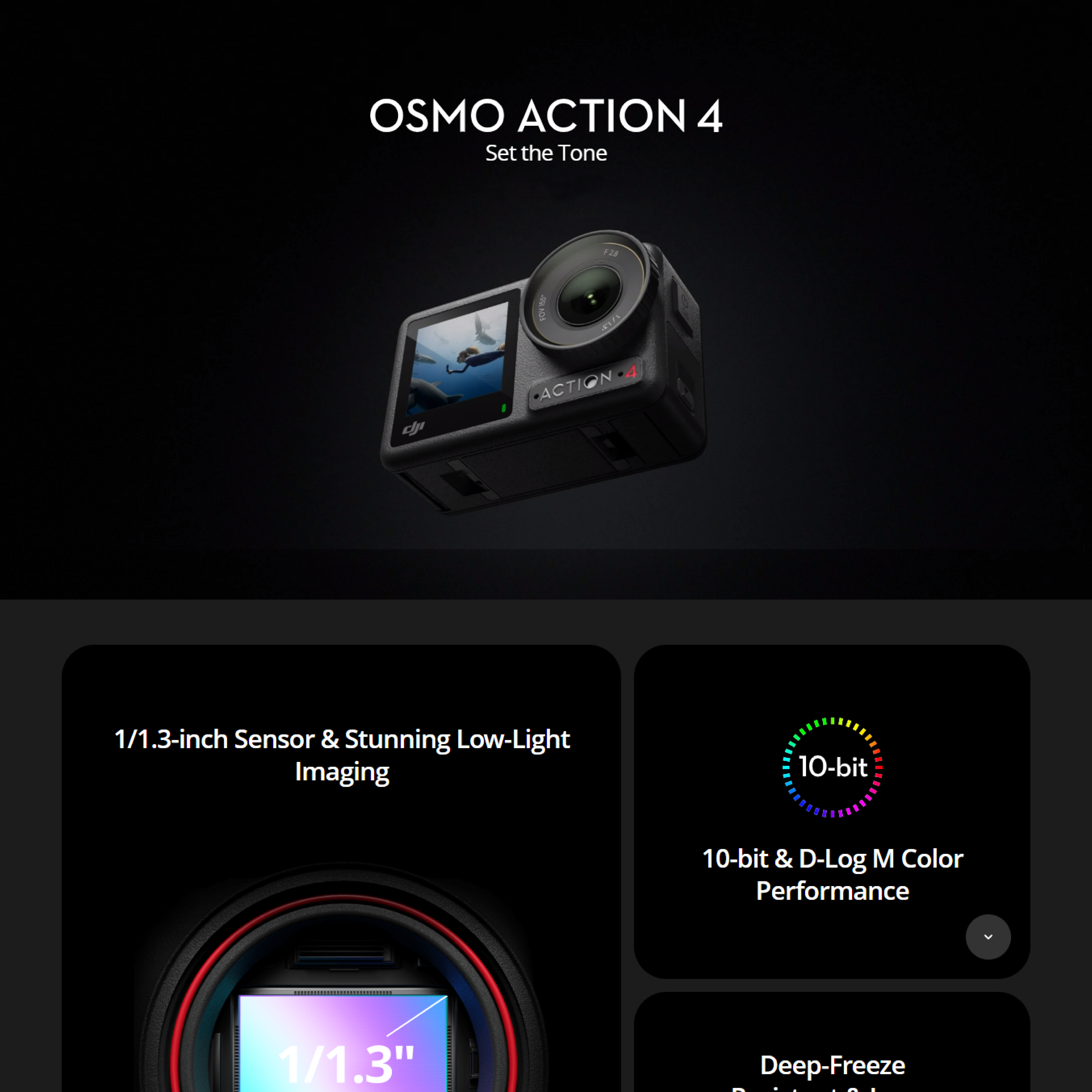 DJI Osmo Action 4 Standard Combo - Kamera Express