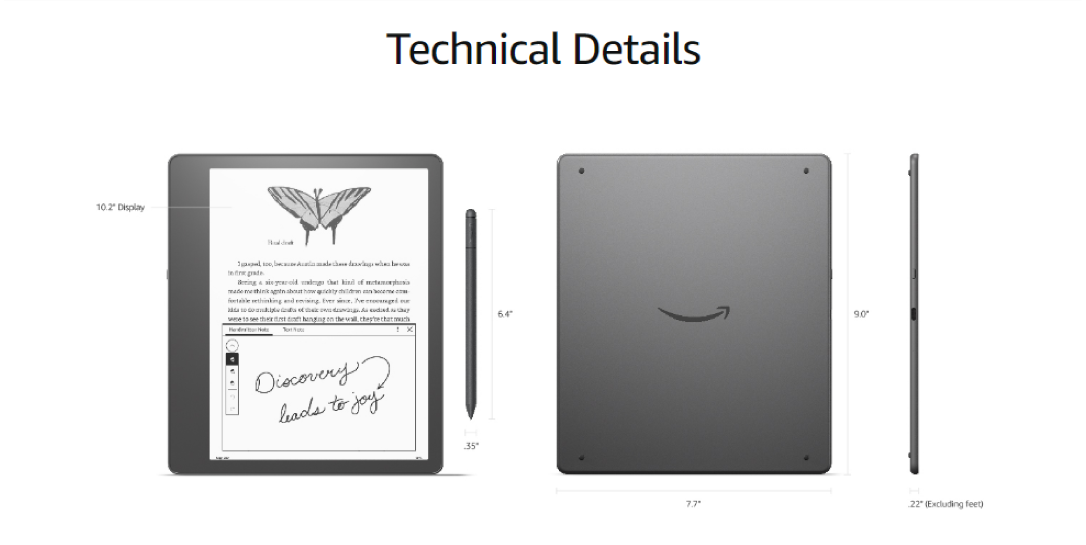 Kindle Scribe (64 GB) the first Kindle and digital notebook, all in  one, with a 10.2” 300 ppi Paperwhite display, includes Premium Pen