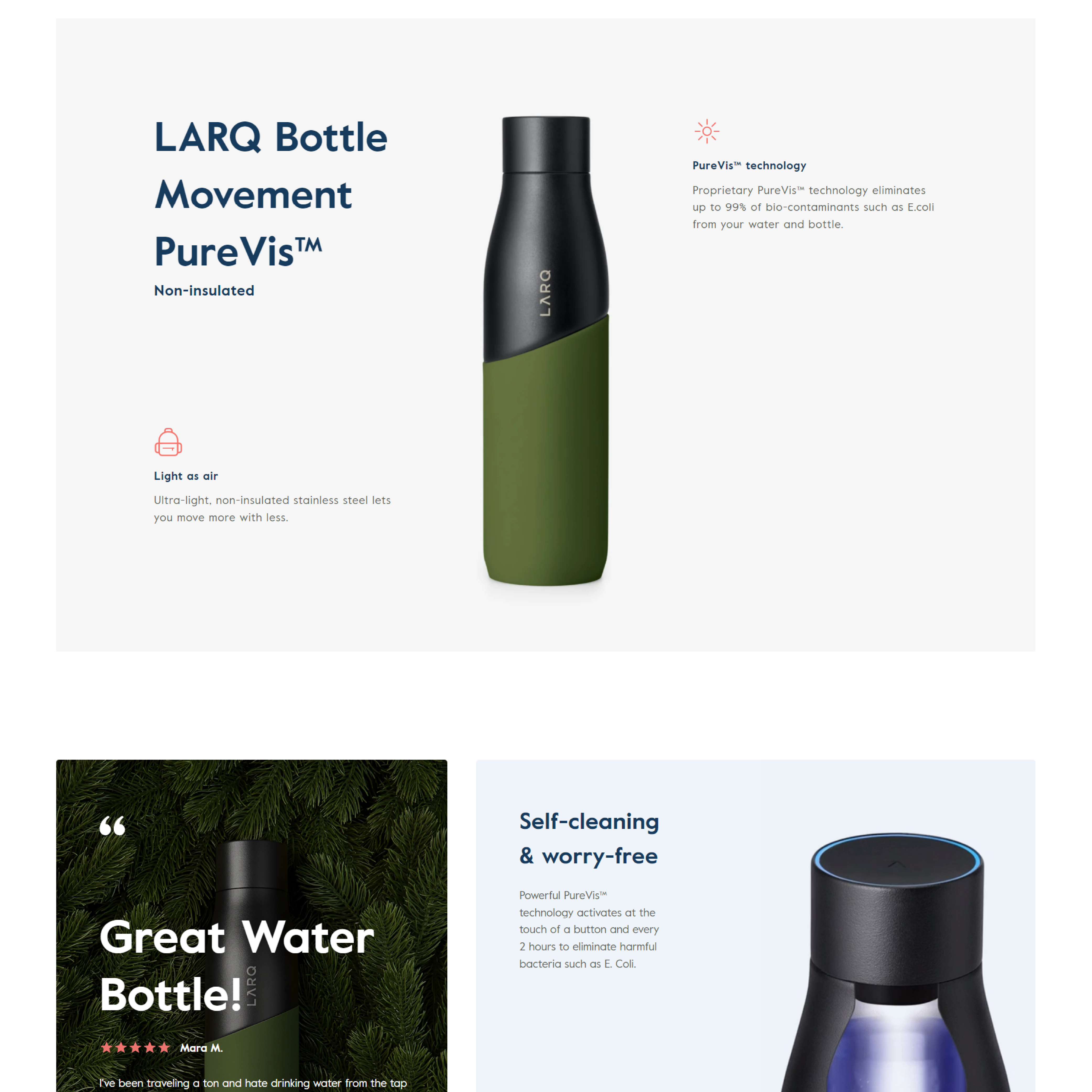 LARQ Bottle Movement PureVis™