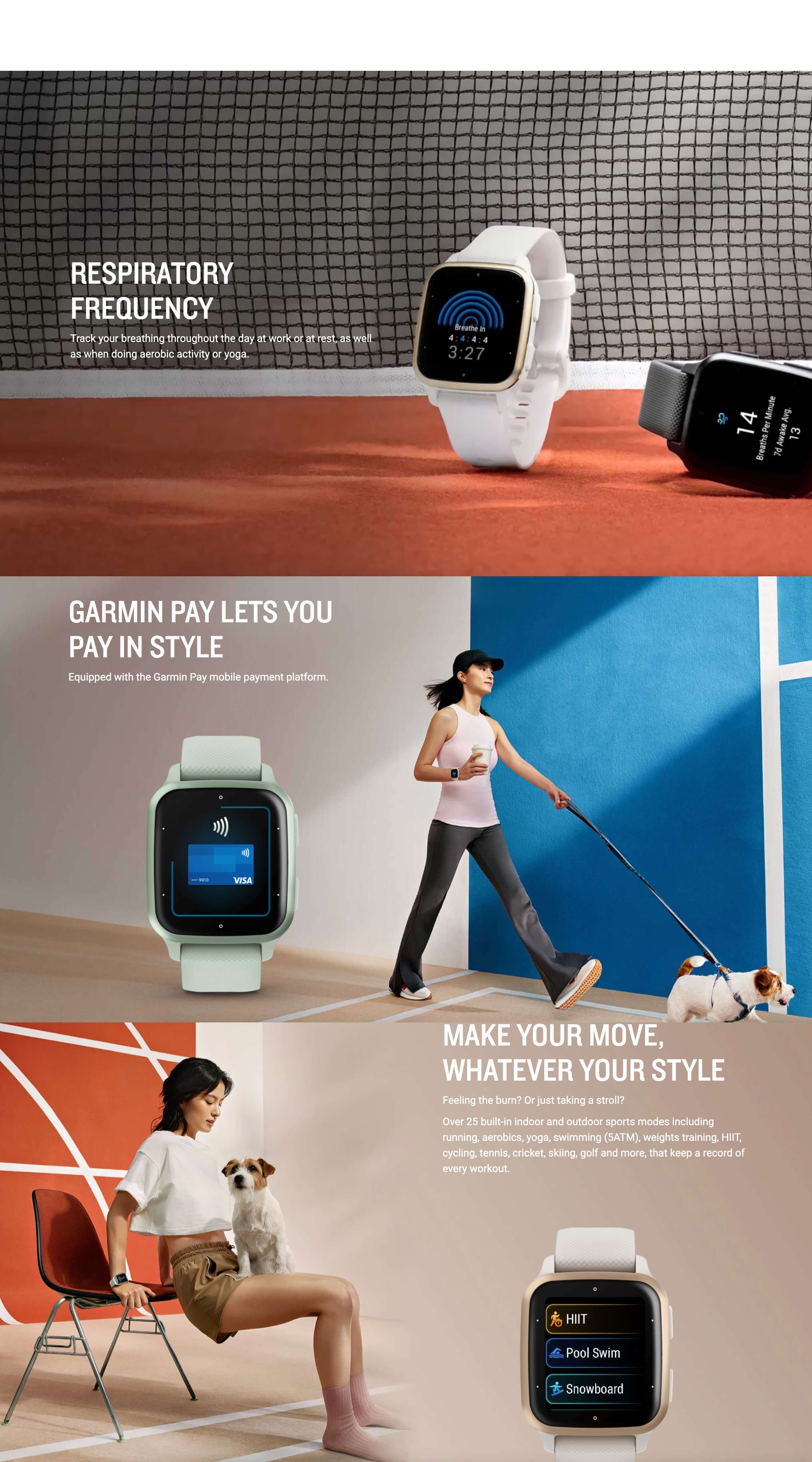 Smartwatches y GPS Running Fitbit Mujer