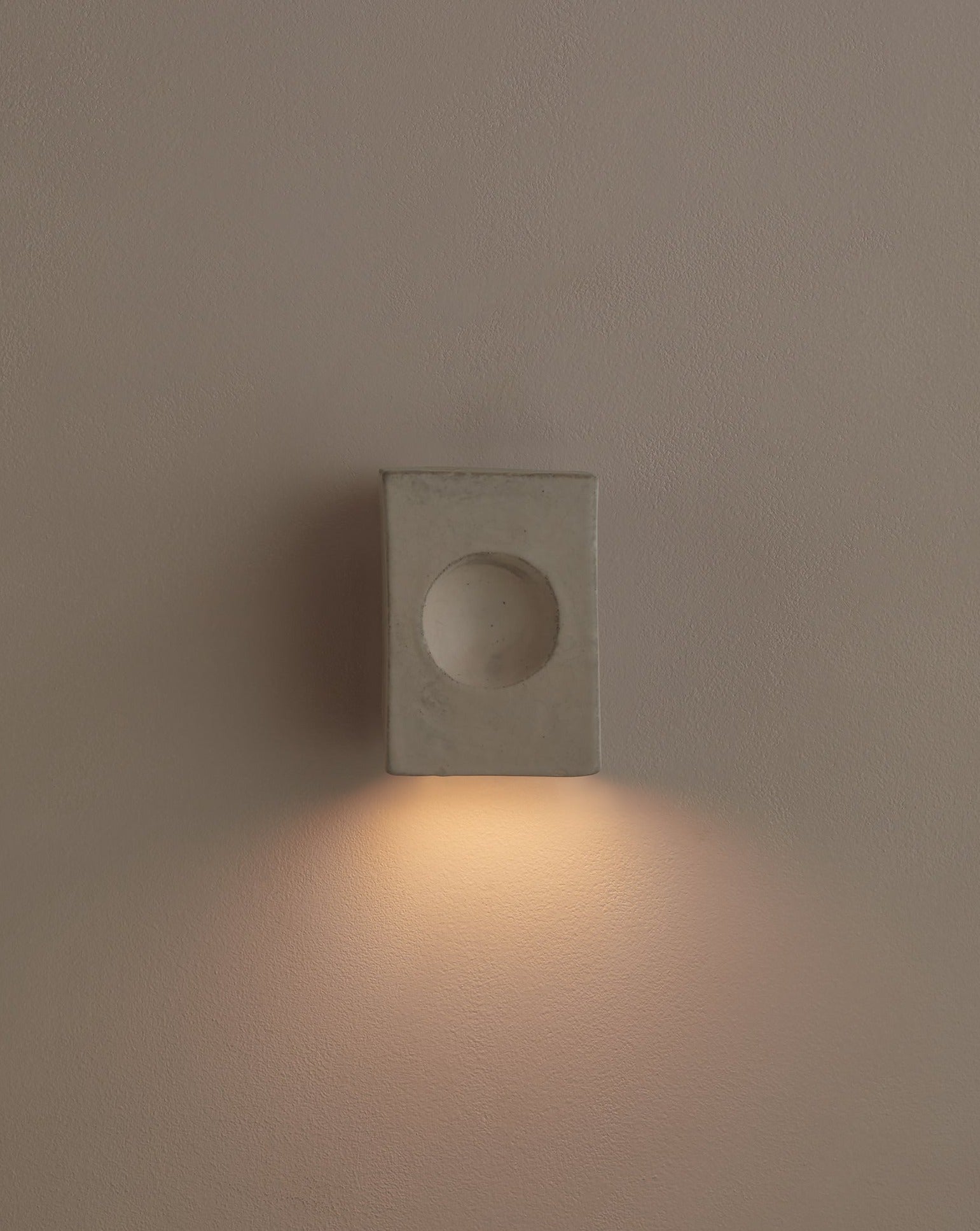 Luca Wall Sconce, Artist Edition II in Stone