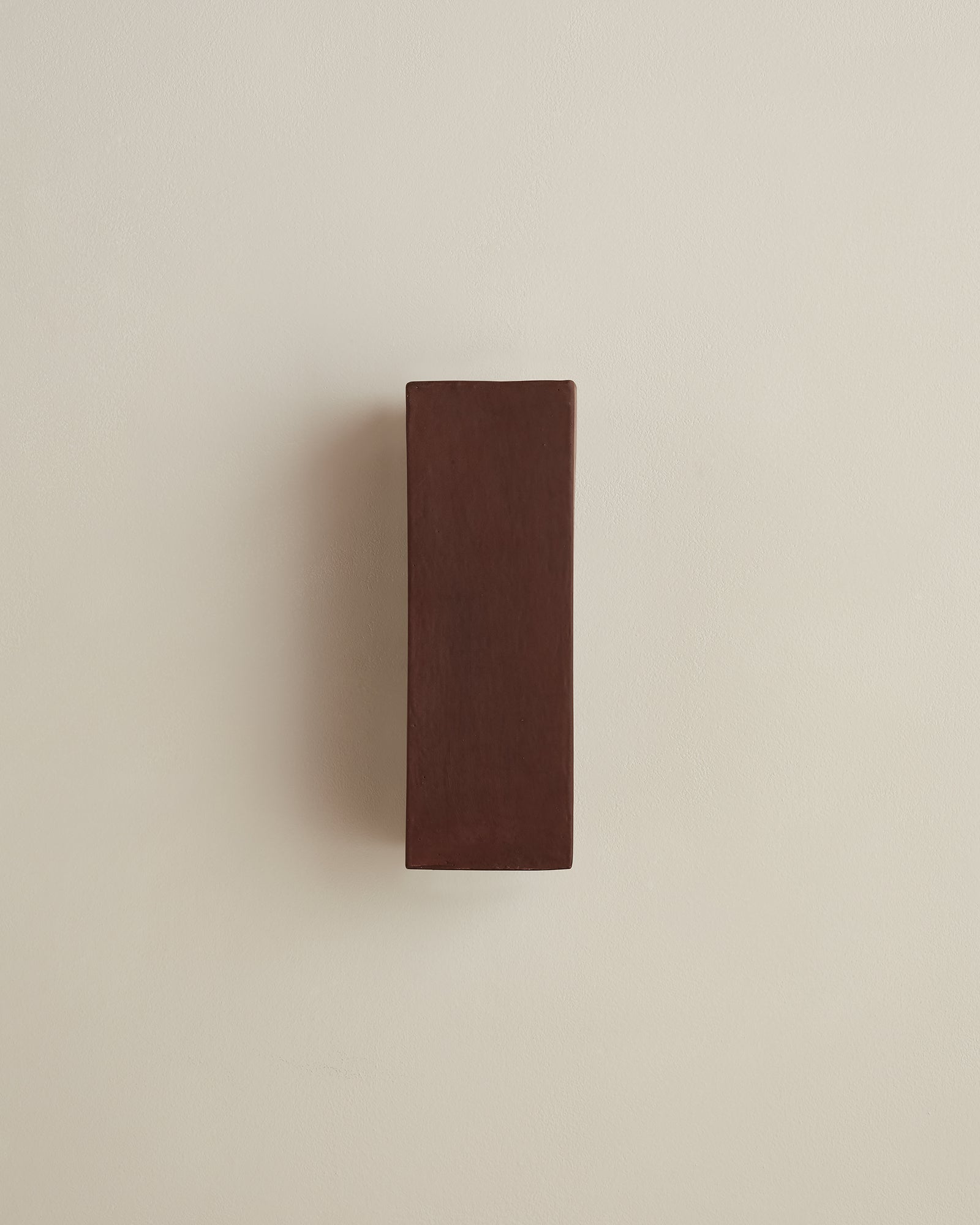 Luca Wall Sconce, Large in Chestnut