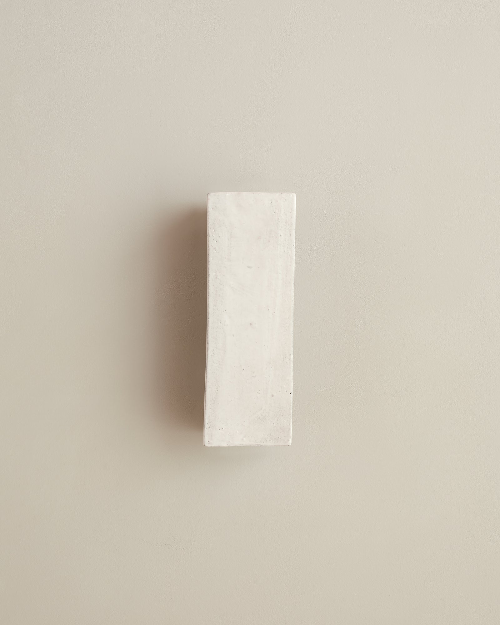 Luca Wall Sconce, Large in Stone