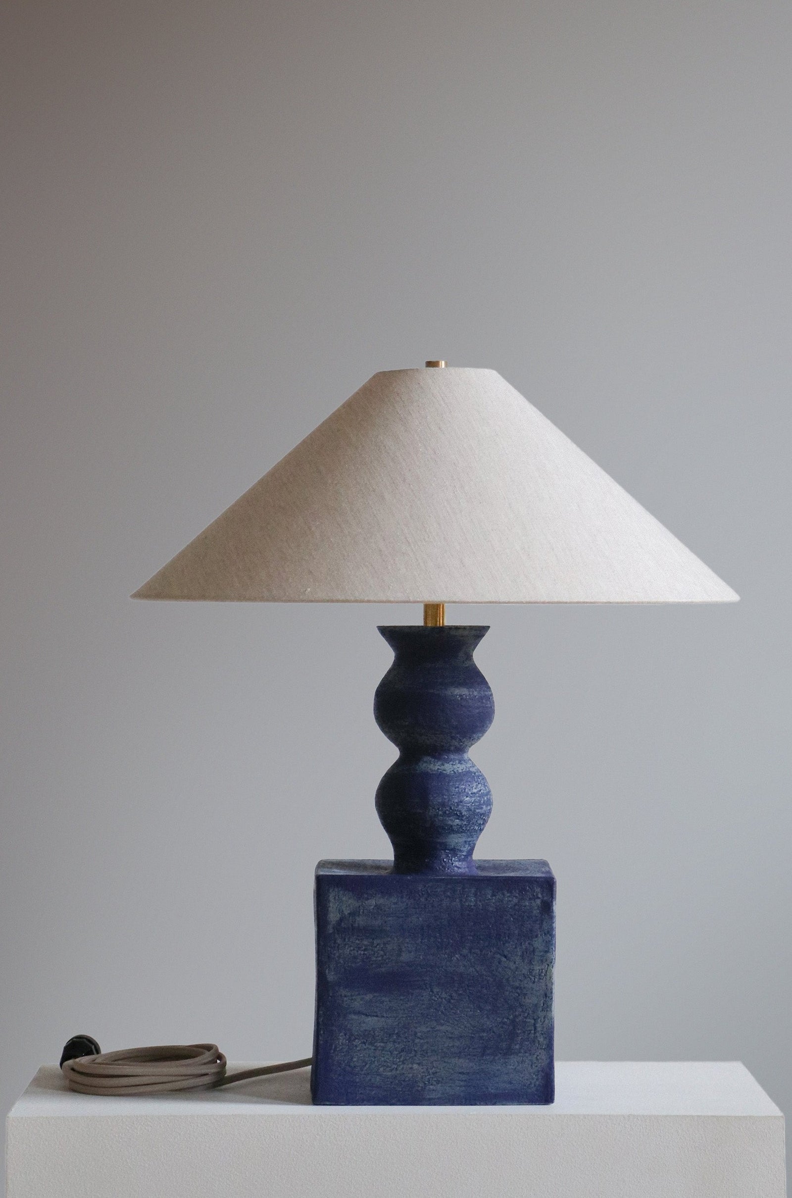 Jacob Lamp in Lapis Finish