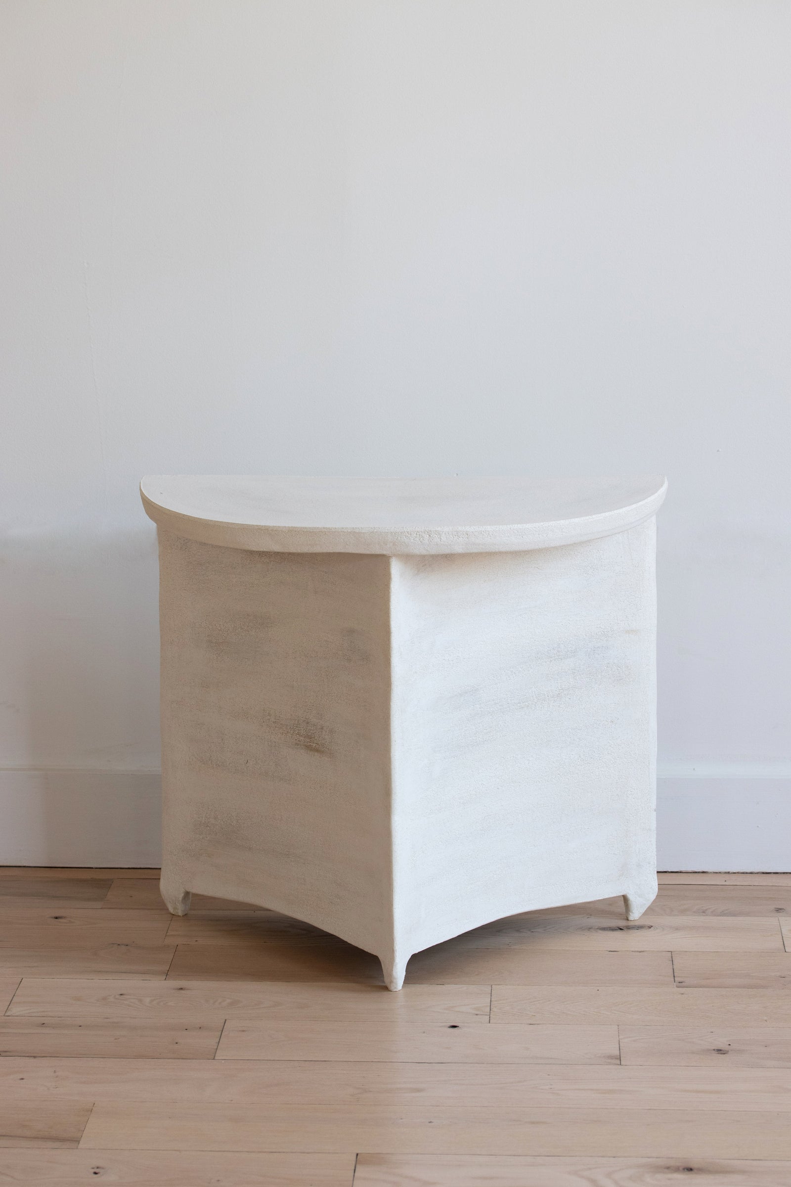 Demilune Side Table in Terrasig