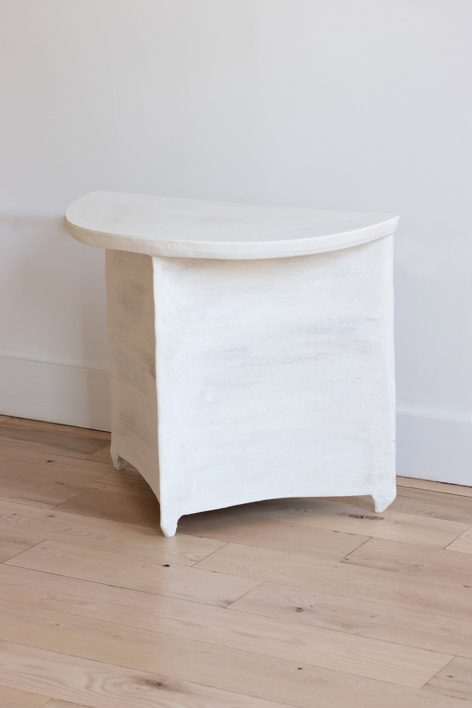 Demilune Side Table in Terrasig