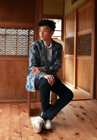 AKASHI KAMA Modern Haori Style Jacket | Haori Jacket