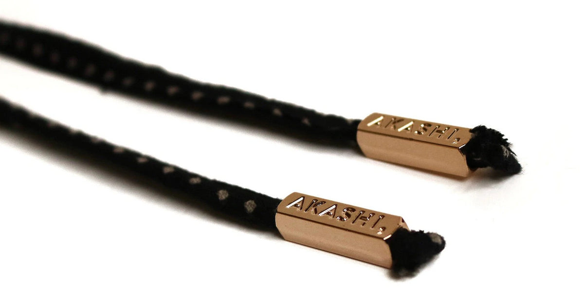 Akashi Kama gold ends aglets