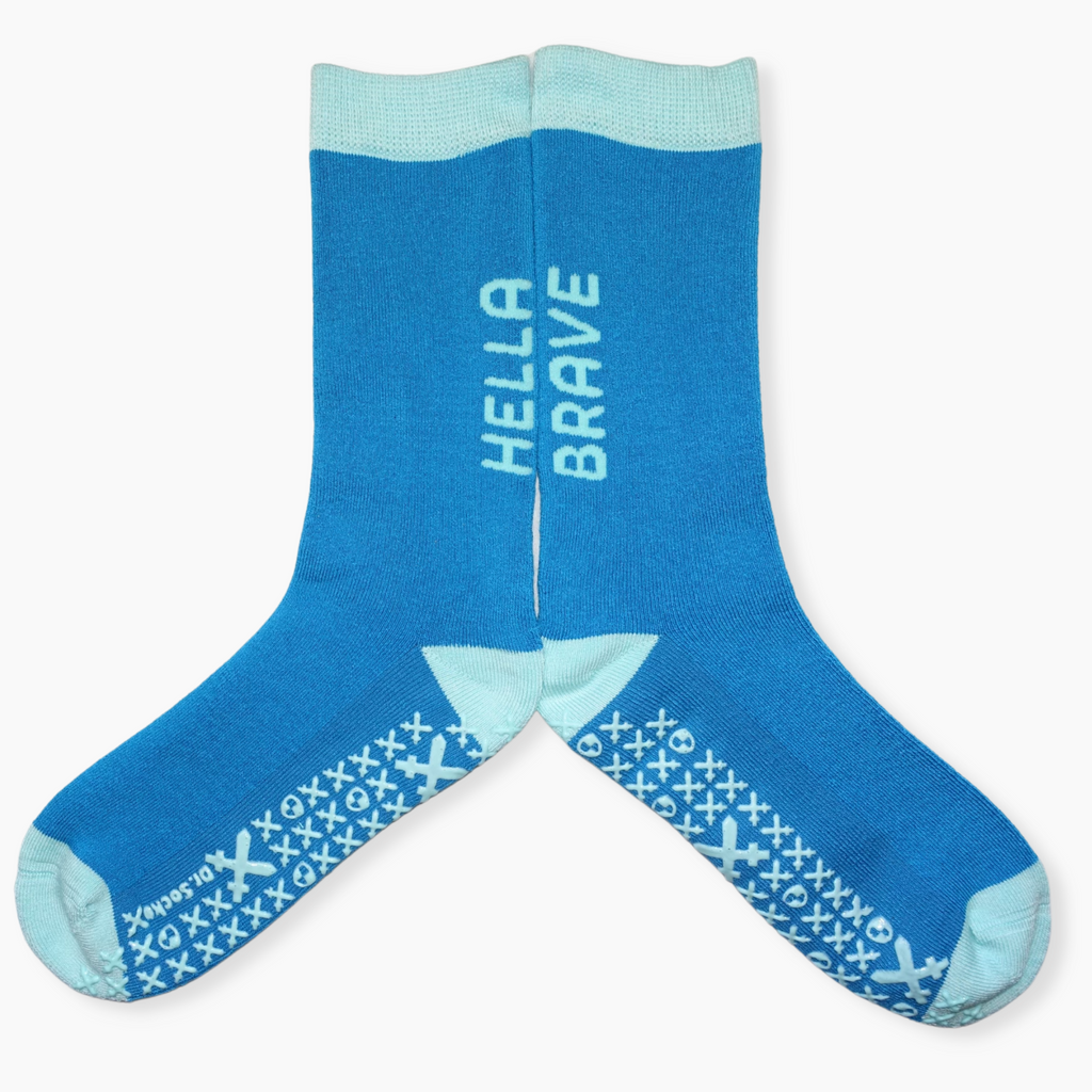 SUPER RELAXED Grip Sock Gift Non Skid