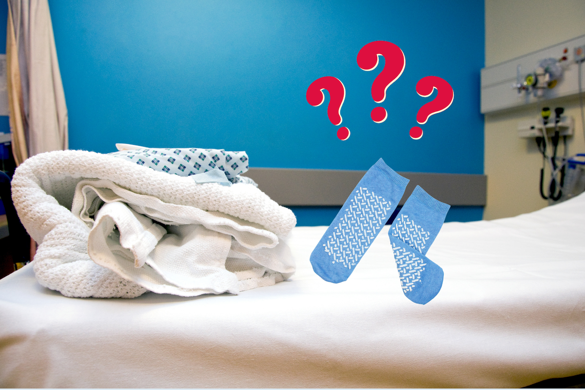 What is the Significance of Blue Hospital Socks? – Dr. Socko