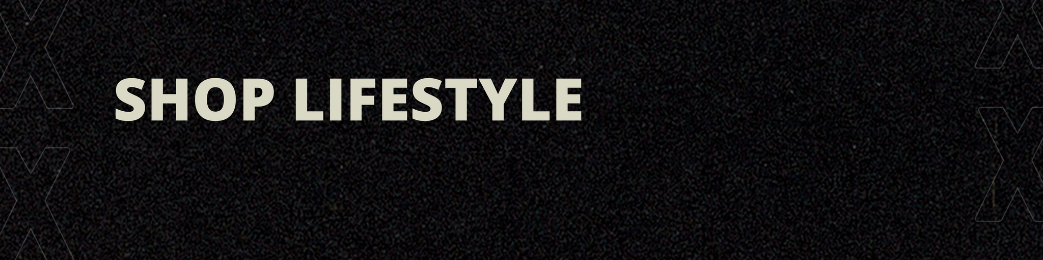 Shop lifestyle Banner