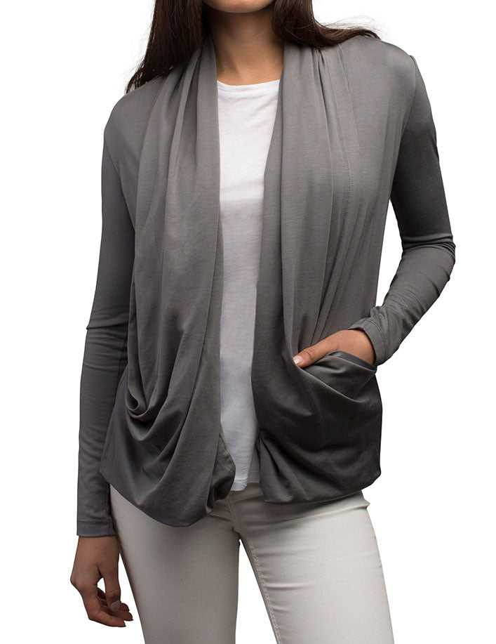 Maddie Cardigan - ALL SALES FINAL - Gray / S