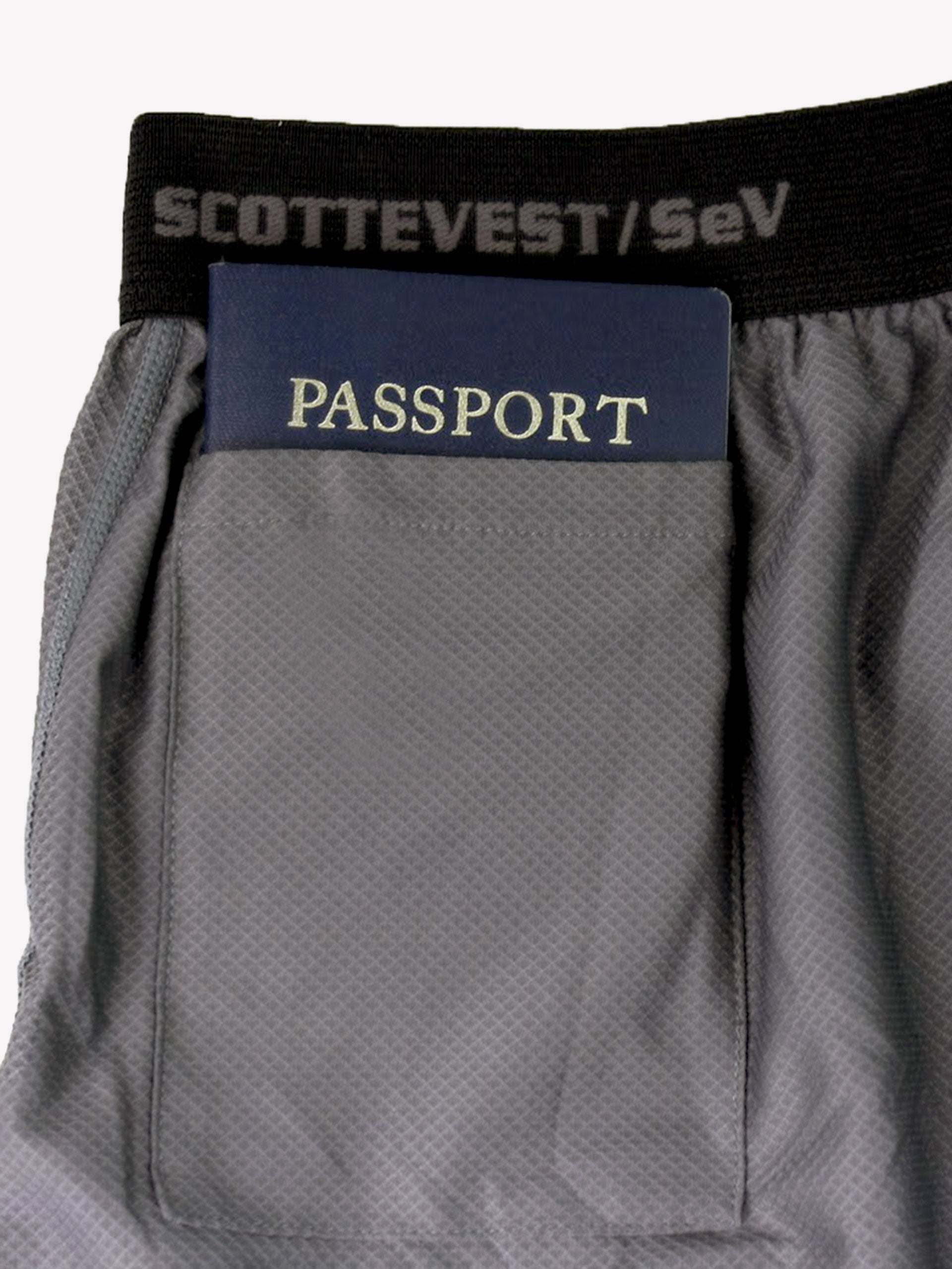 Men's Travel Boxers with Hidden Pockets