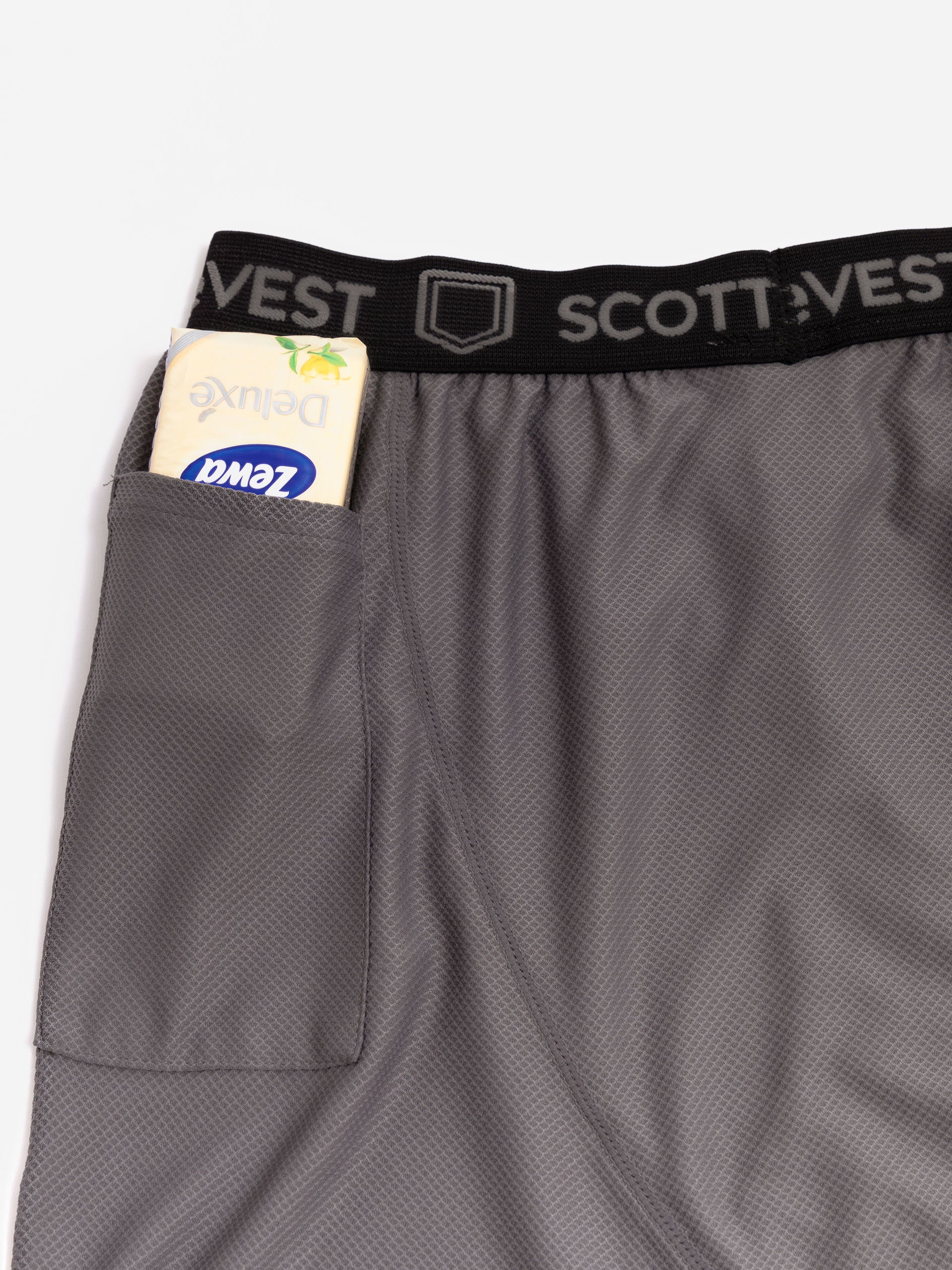 iHeartRaves Men's Anti-Theft Pocket Boxer Briefs - Pickpocket Proof Travel  Underwear S - 2XL