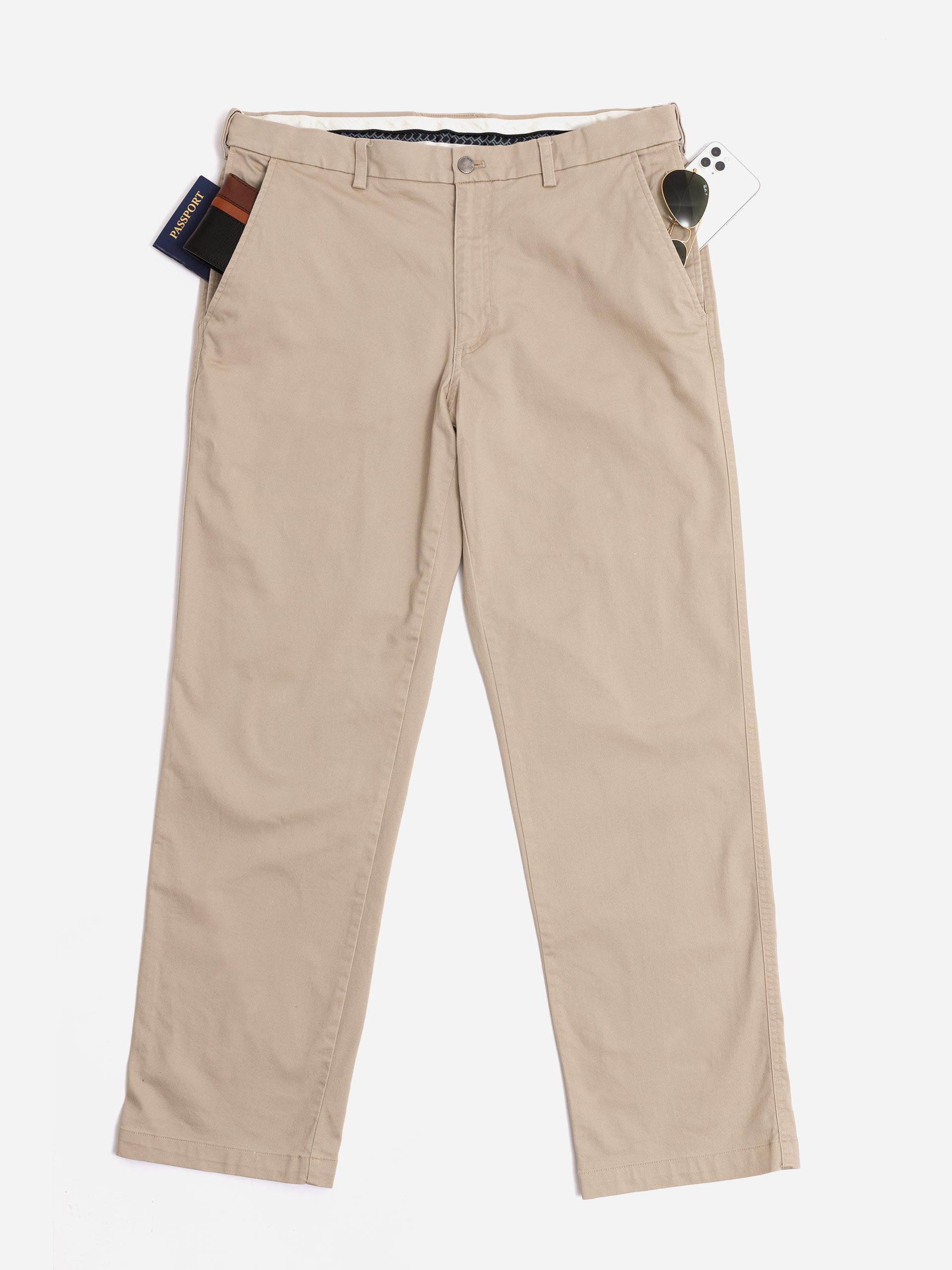 Men's Hidden Cargo Pants, Hidden Pocket Travel Cargo Pant