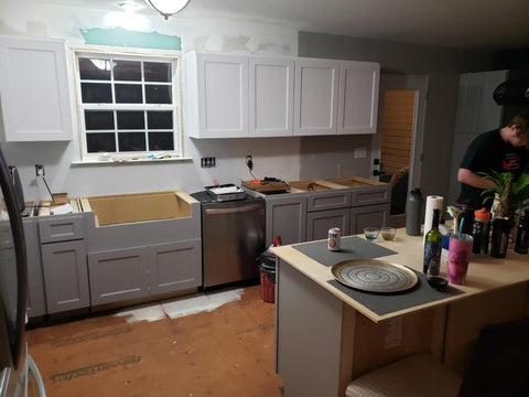 Brooklyn Modern Grey Kitchen Cabinets