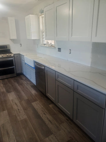 Brooklyn Bright White Kitchen Cabinets