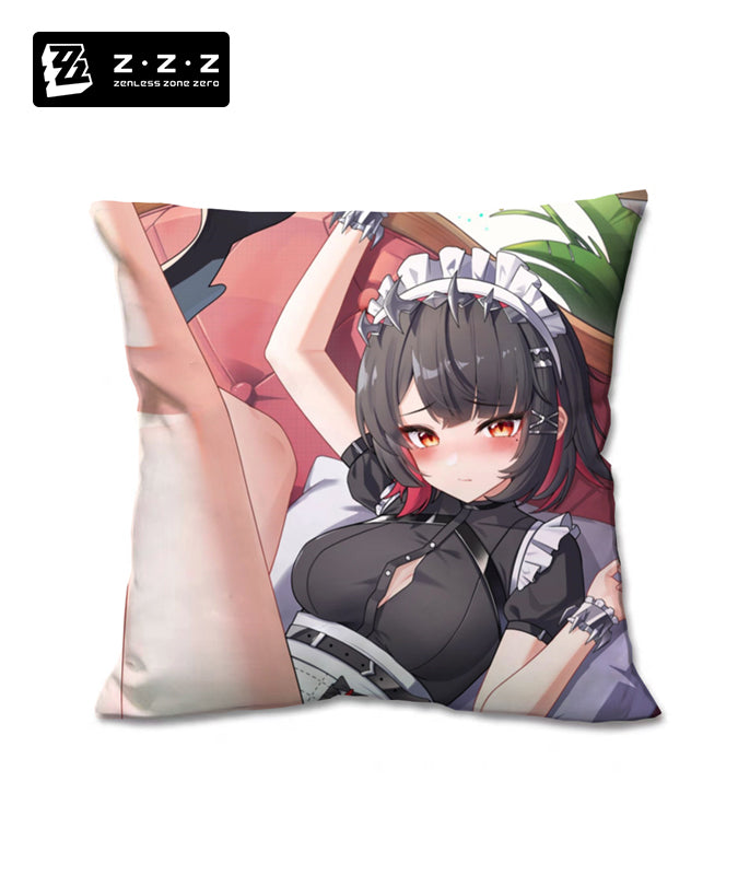 ZZZ Ellen Shark Girl Throw Pillow