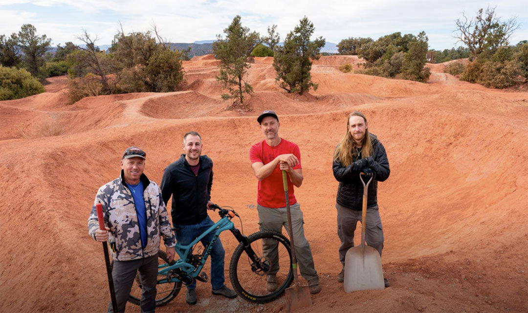 Sedona Bike Park dirt donation group image