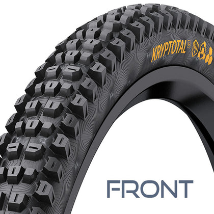 Continental Kryptotal Front Tire Tread Detail