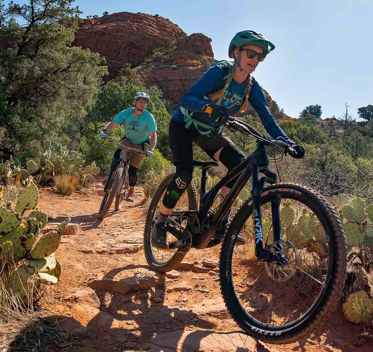 endure mountain bike trail group ride sedona arizona
