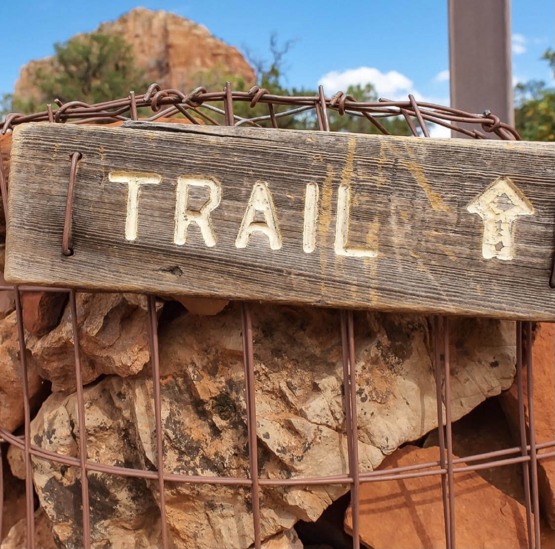 sedona arizona trail marker