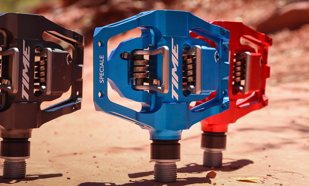 sram time mountain bike pedals all three colors