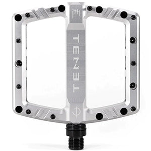 tenet omen flat pedals in silver