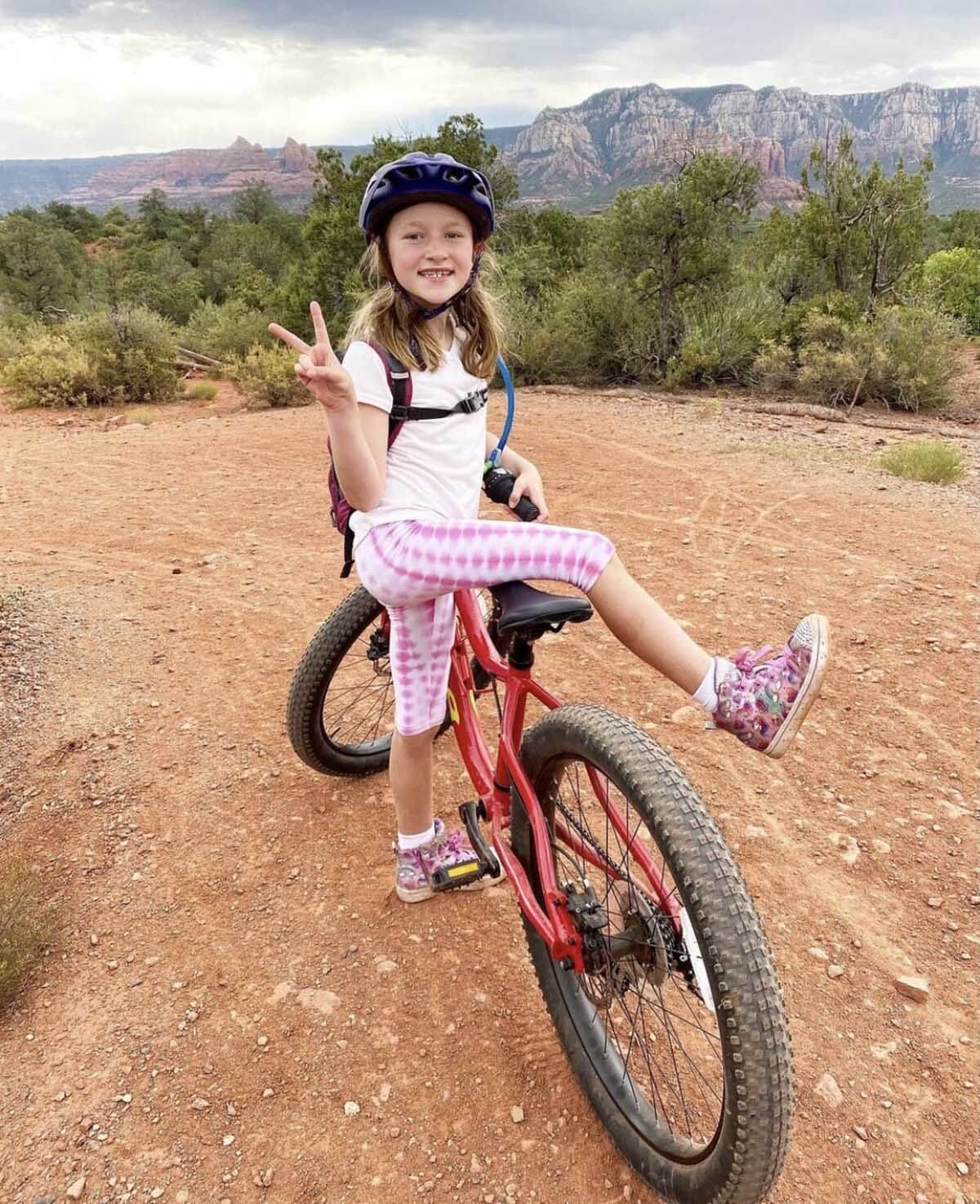 sedona arizona kids mountain biking