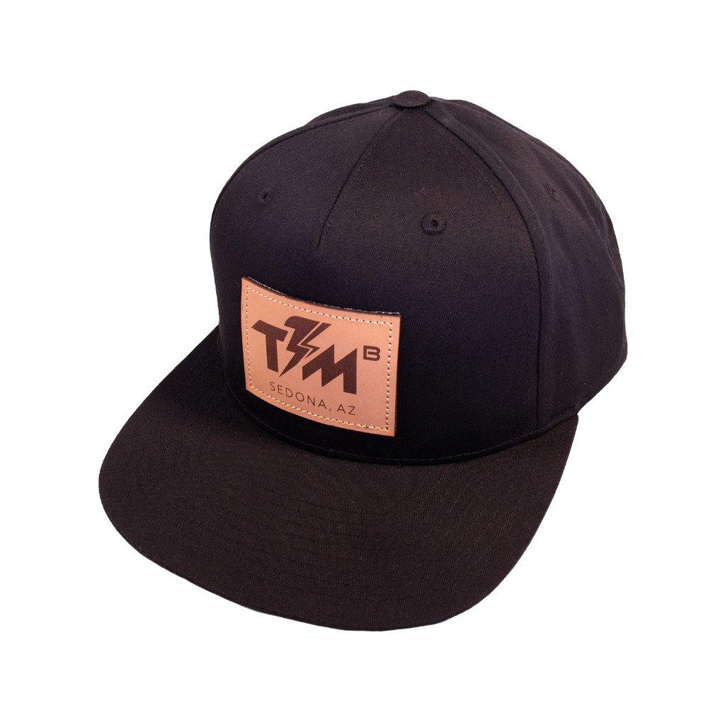 Premium Snapback Hat - Leather Applique