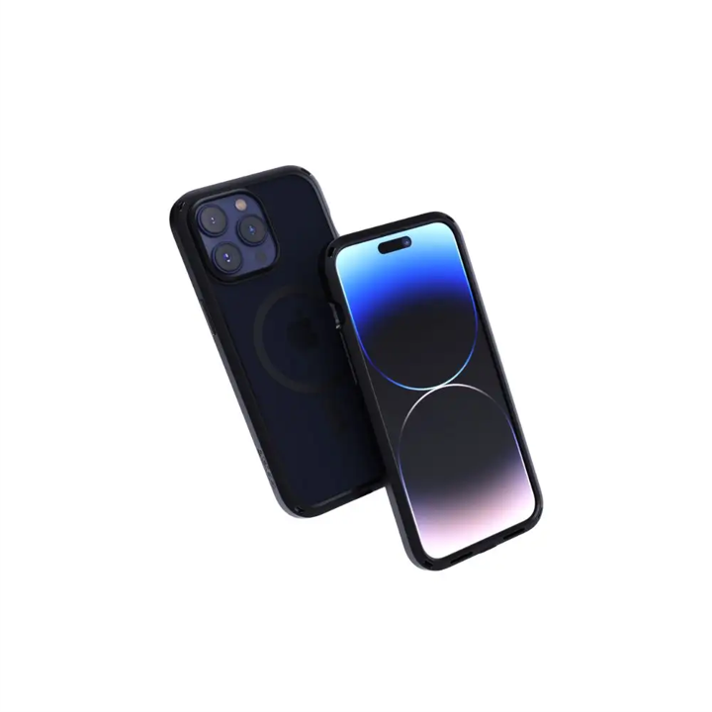 QDOS OptiGuard Eco Glass Plus iPhone 15 Pro (Transparente/Negro) - Cristal  templado móvil - LDLC