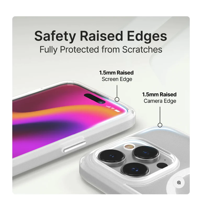 QDOS OptiGuard Eco Cristal iPhone 15 Plus (Transparente) - Cristal
