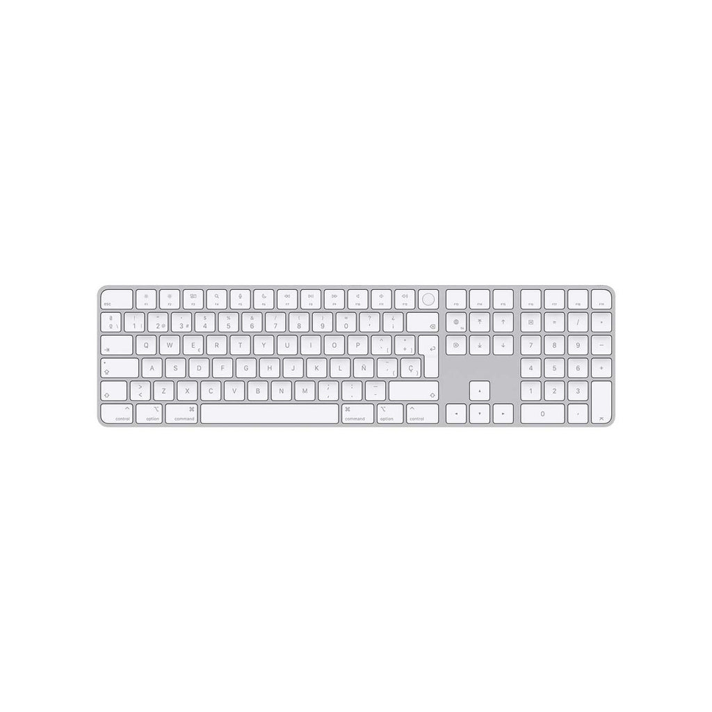 Magic Keyboard con Touch ID y teclado numérico para usar atajos como poner arroba en teclado Apple