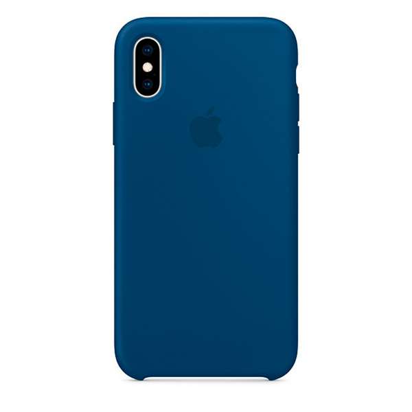 APPLE CARCASA NEGRA DE SILICONA APPLE IPHONE XS