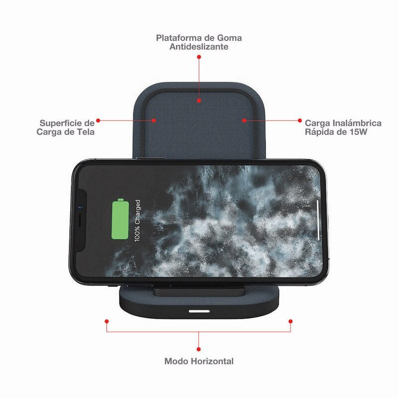 Soporte para auto Mophie Snap+ Wireless Vent Mount con cargador