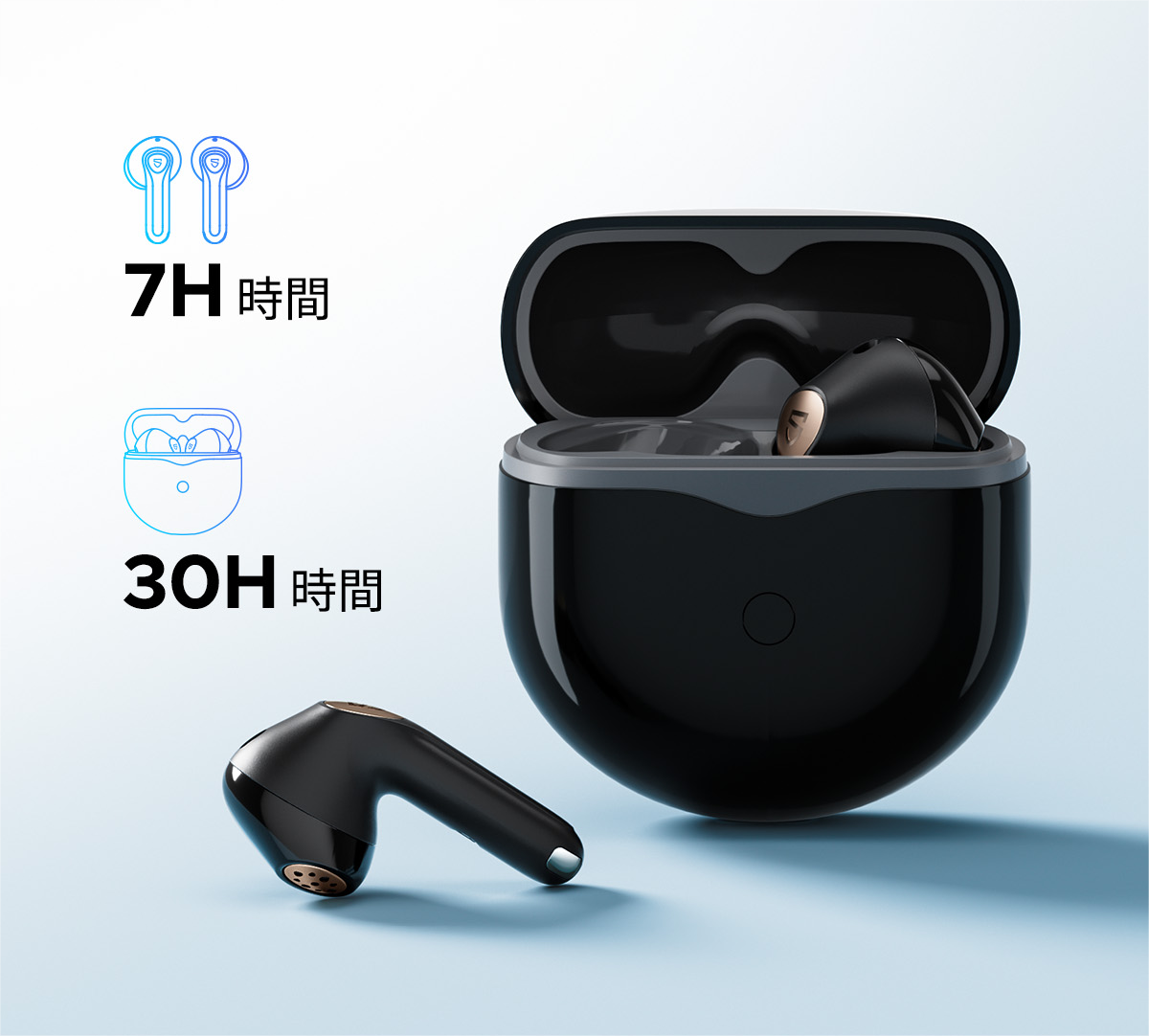 SOUNDPEATS Air4 Lite ワイヤレスイヤホンハイレゾ LDAC Bluetooth 5.3 