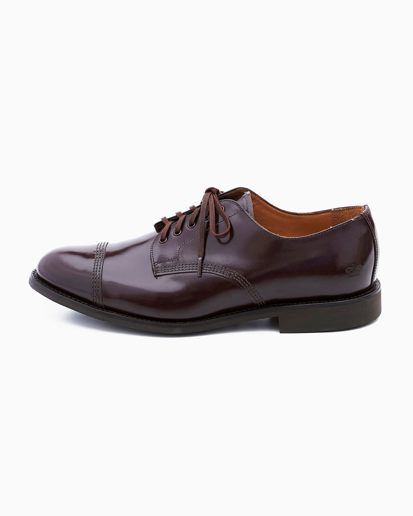 【美品】SANDERS 1742B  NO LACE SHOE サンダースUK7