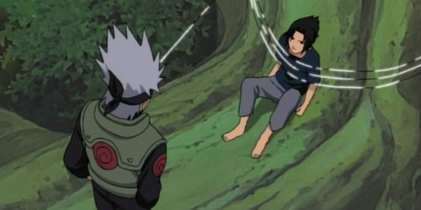 Kakashi et Sasuke